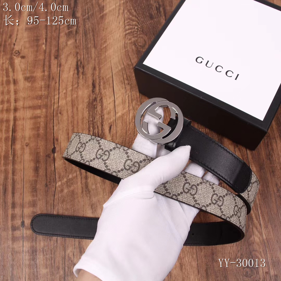 Gucci Belts 3.0CM Width 012